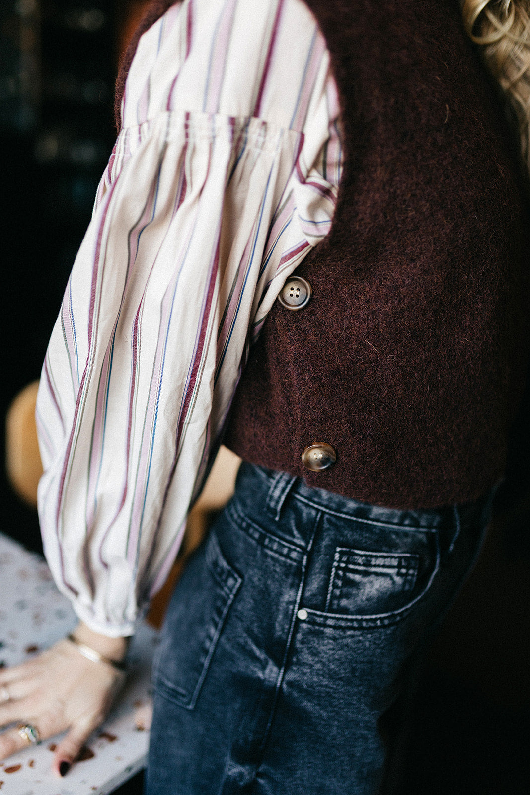 Pull sans manche Achille