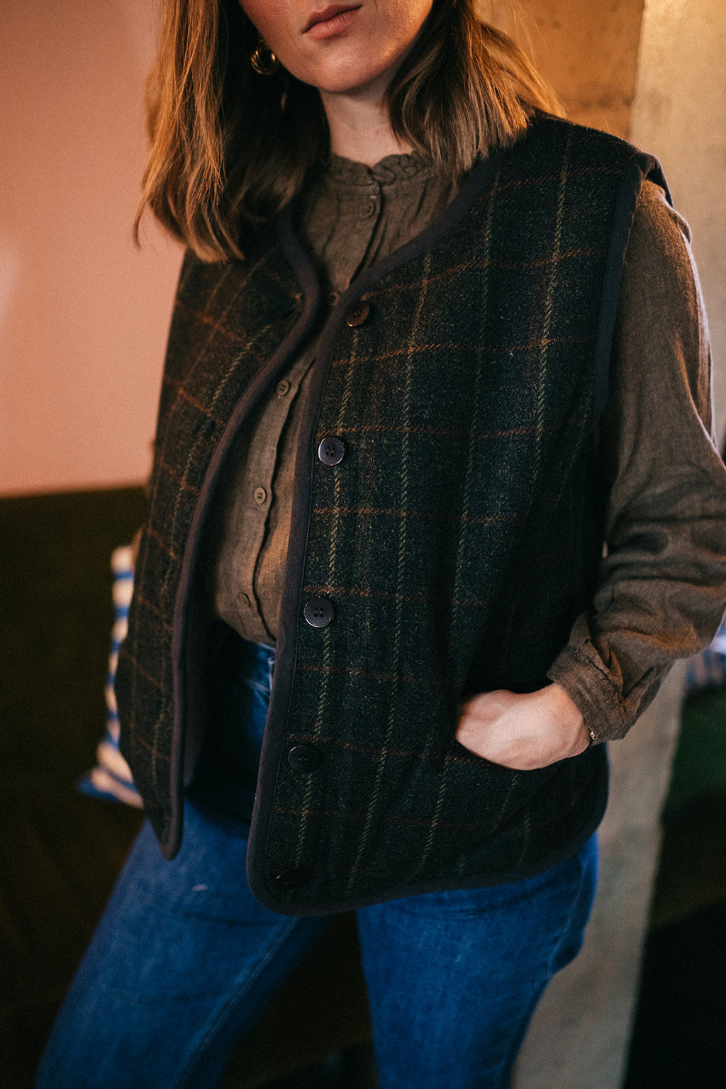 Veste sans manche Eloise