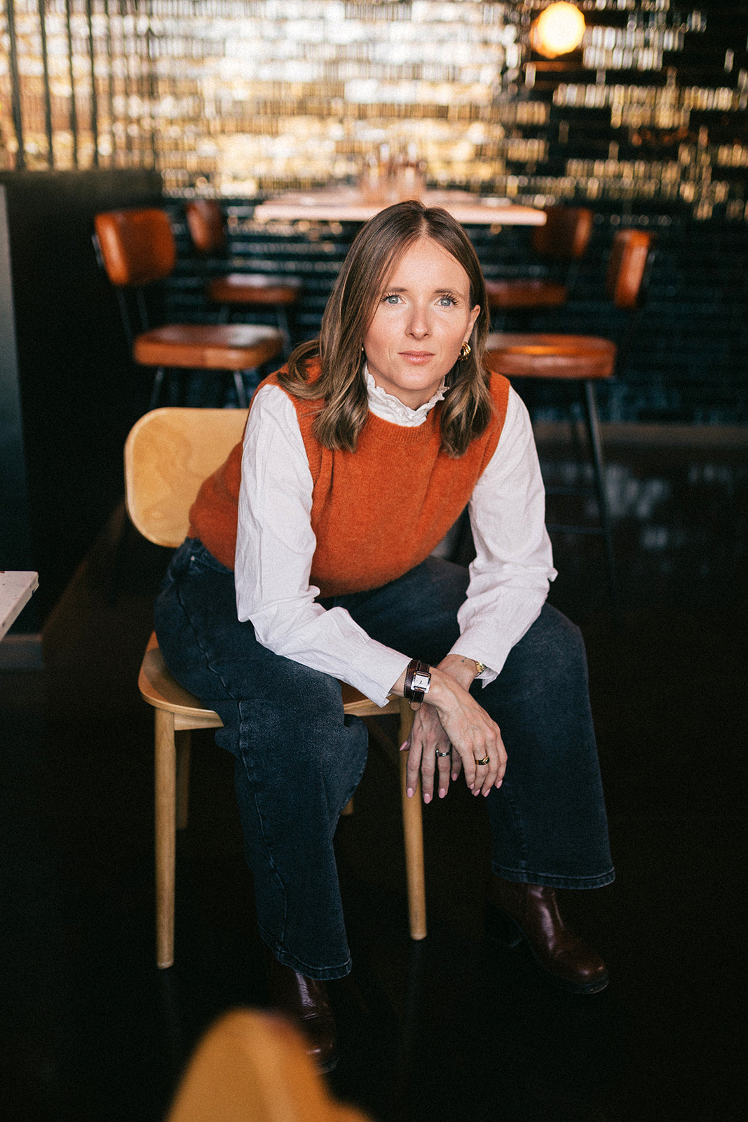 Pull sans manche Claude