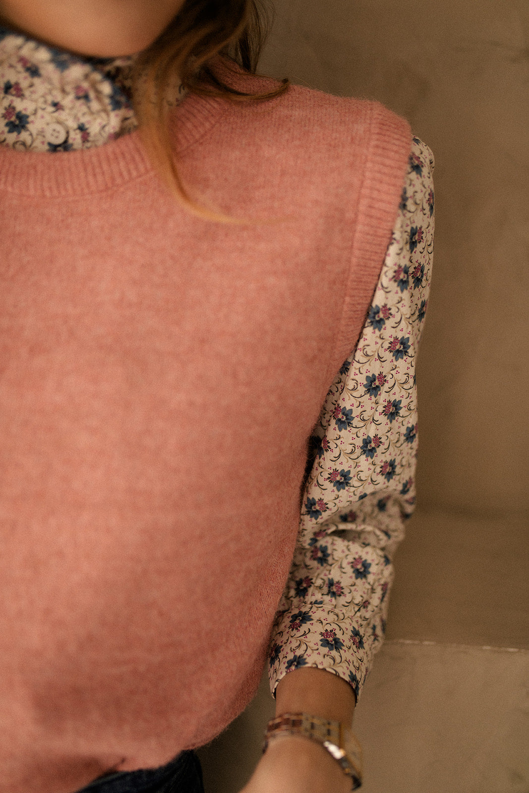 Pull sans manches Augustin