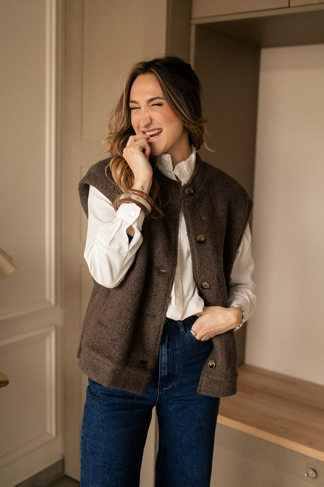 Veste sans manches Anatole