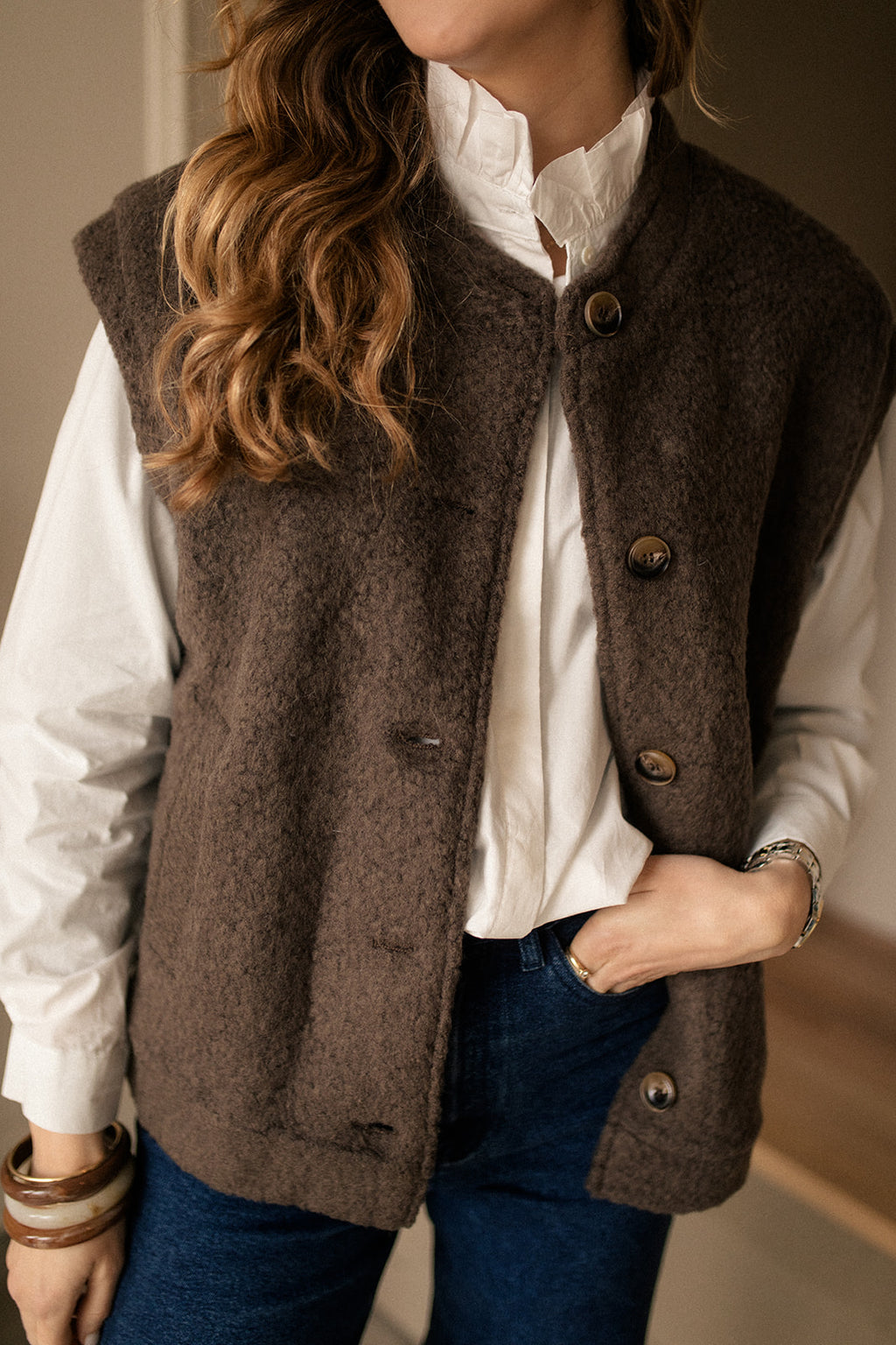 Veste sans manches Anatole