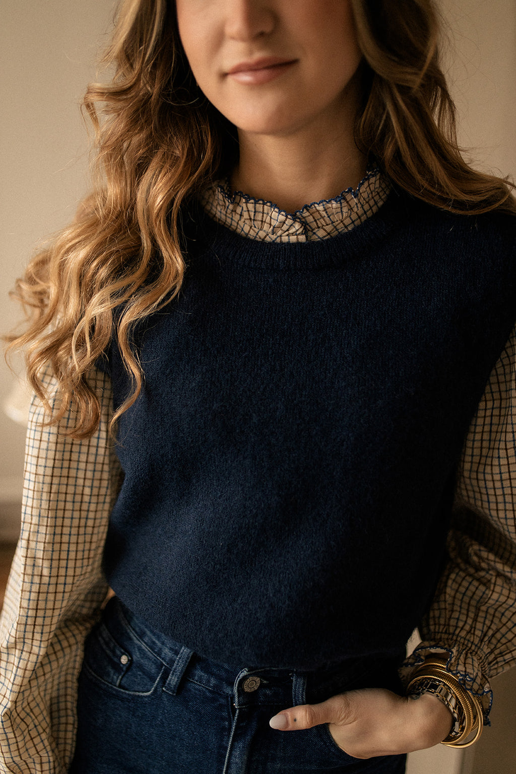 Pull sans manches Augustin