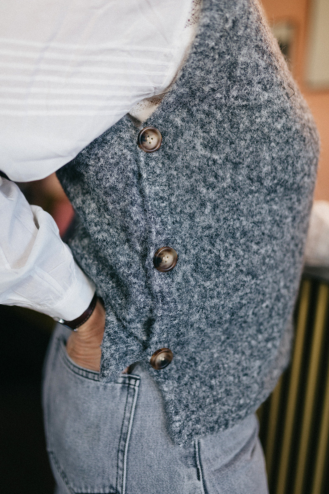 Pull sans manche Achille