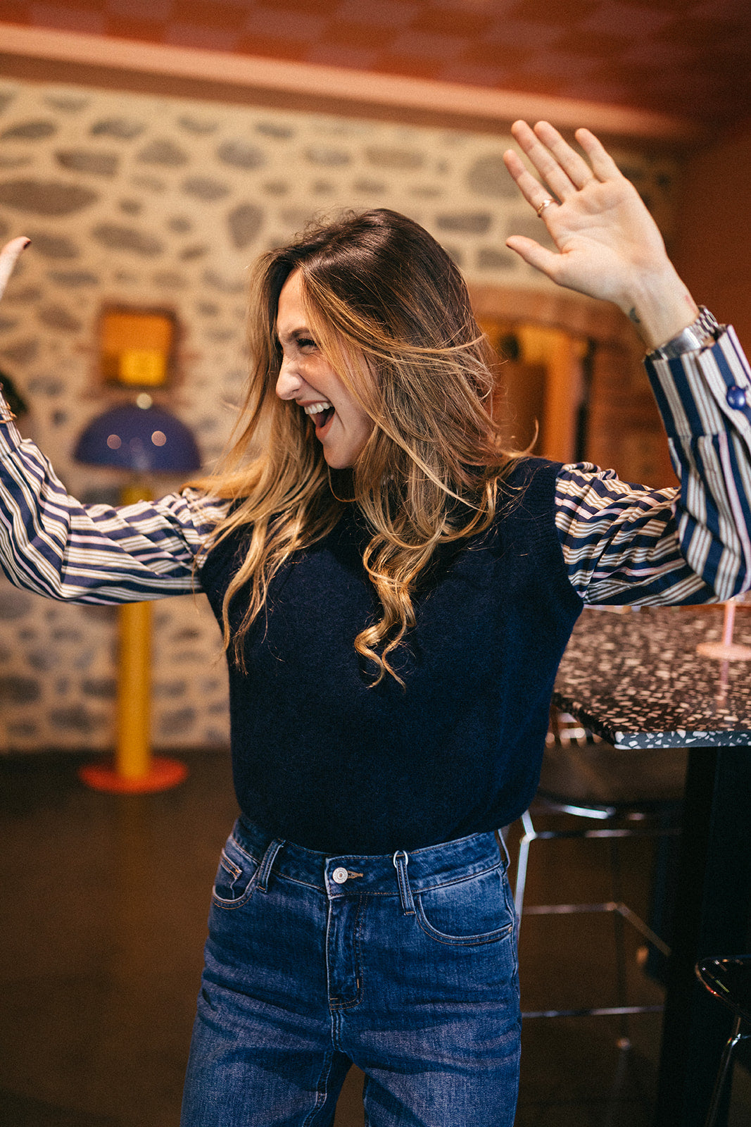 Pull sans manche Claude