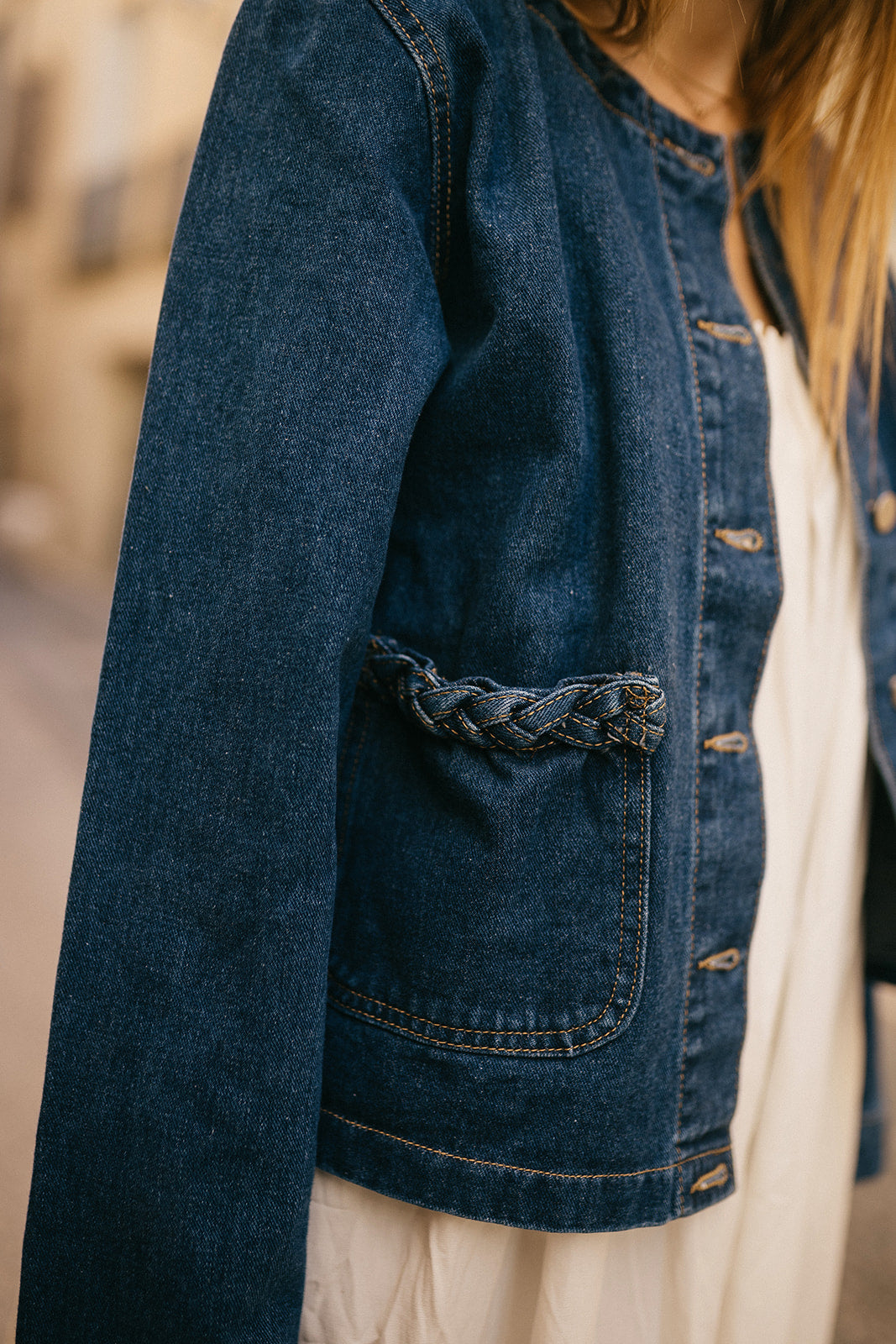 Veste en jean Charlie