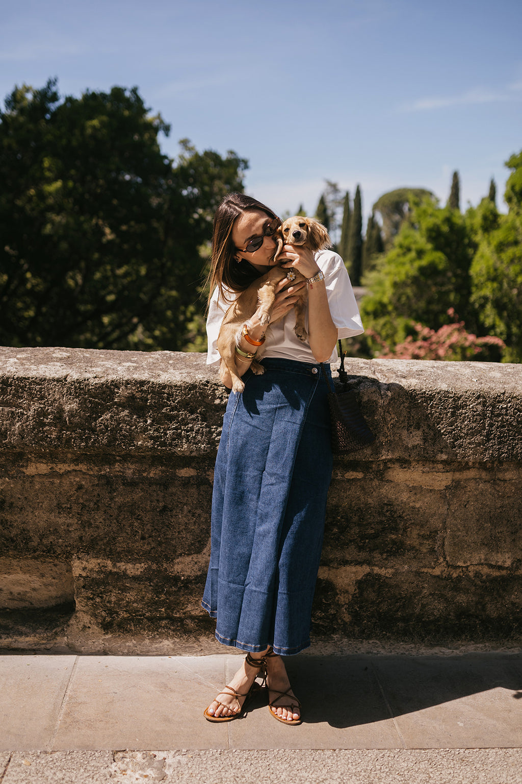 Jupe denim Agathe